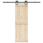 JUNG Vida Schiebetürbeschlag-Set 200 cm Stahl Schwarz