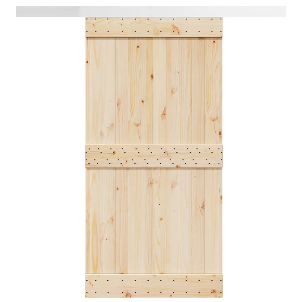 JUNG Vida Schiebetürbeschlag-Set 200 cm Aluminiumlegierung Silbern