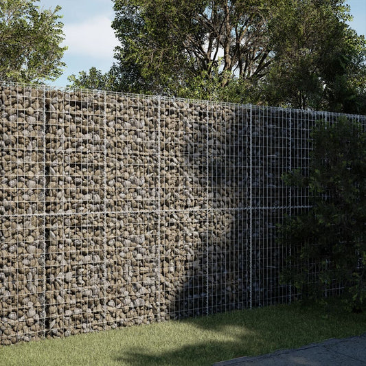 JUNG Vida Gabione mit Deckel 200x50x200 cm Verzinktes Eisen