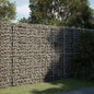 JUNG Vida Gabione mit Deckel 200x50x200 cm Verzinktes Eisen