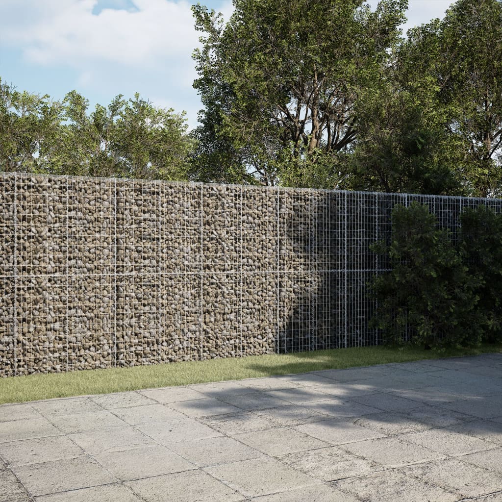 JUNG Vida Gabione mit Deckel 800x50x200 cm Verzinktes Eisen
