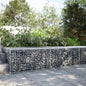 JUNG Vida Gabione mit Deckel 200x100x50 cm Verzinktes Eisen