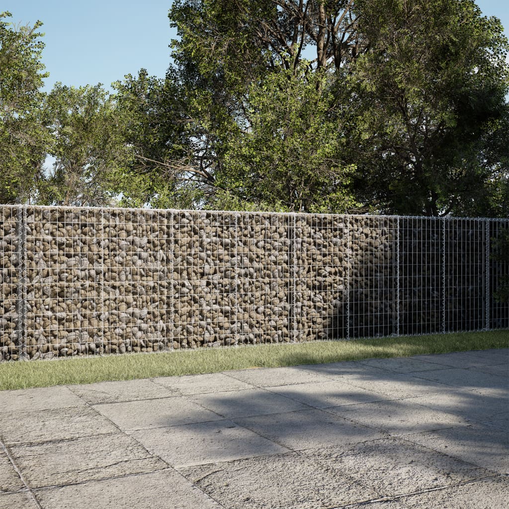 JUNG Vida Gabione mit Deckel 400x100x100 cm Verzinktes Eisen
