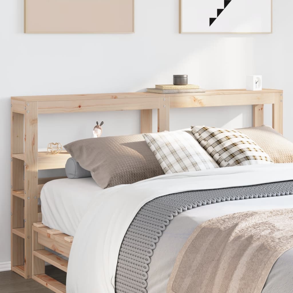 JUNG Vida Kopfteil mit Ablagen 120 cm Massivholz Kiefer