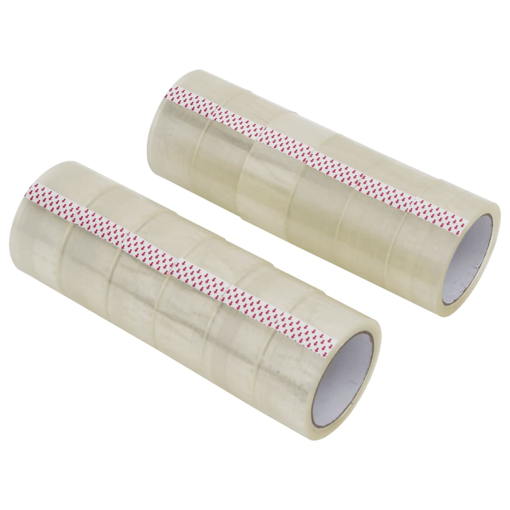 JUNG Vida Paketklebeband 12 Stk. Transparent 48 mm x 66 m