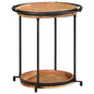 JUNG Vida Beistelltisch Ø55x60 cm Massivholz Akazie