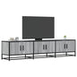 JUNG Vida TV-Schrank Grau Sonoma 180x35x41 cm Holzwerkstoff