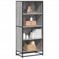 JUNG Vida Bücherregal Grau Sonoma 60x35x139 cm Holzwerkstoff