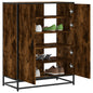 JUNG Vida Schuhschrank Räuchereiche 75x38x97,5 cm Holzwerkstoff Metall