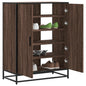JUNG Vida Schuhschrank Eichen-Optik 75x38x97,5 cm Holzwerkstoff Metall