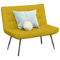 JUNG Vida Sitzbank Gelb 110x74x84 cm Samt
