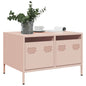 JUNG Vida TV-Schrank Rosa 68x50x43,5 cm Kaltgewalzter Stahl