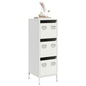 JUNG Vida Highboard Weiß 39x35x103,5 cm Stahl