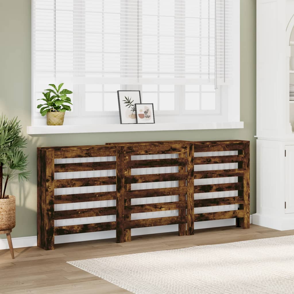 JUNG Vida Heizkörperverkleidung Räuchereiche 205x21,5x83,5 cm