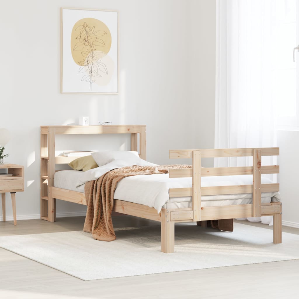 JUNG Vida Bettgestell mit Kopfteil ohne Matratze 100x200 cm