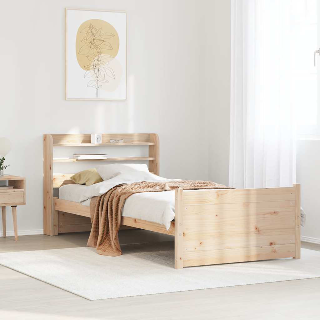 JUNG Vida Bettgestell mit Kopfteil ohne Matratze 75x190 cm