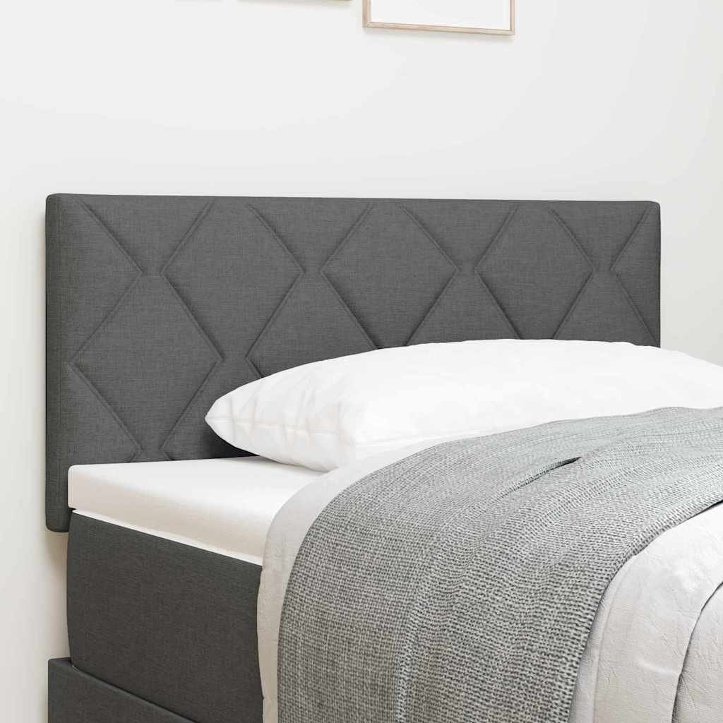 JUNG Vida Kopfteil Grau 90 cm Stoff