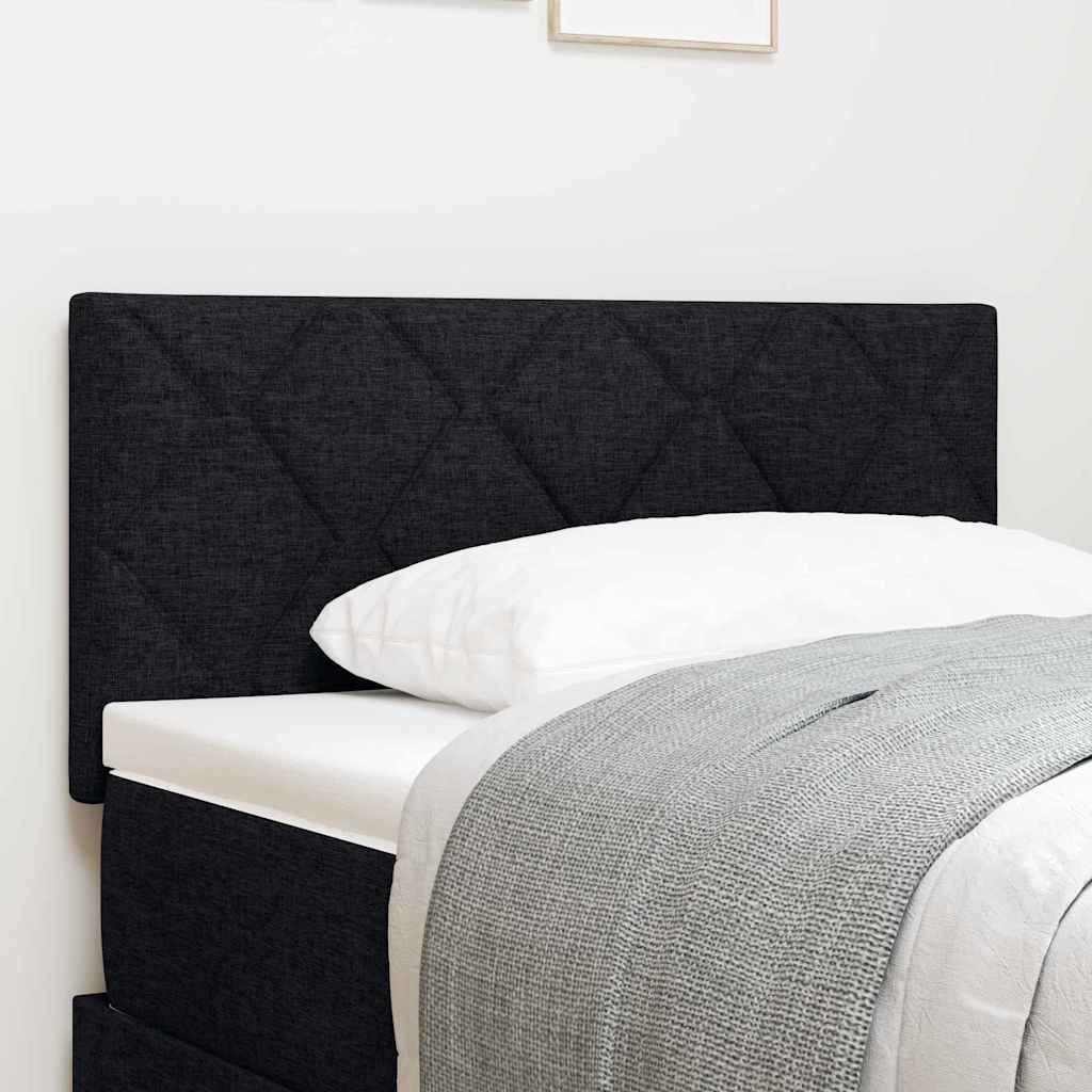 JUNG Vida Kopfteil Schwarz 100 cm Stoff
