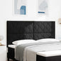 JUNG Vida LED Kopfteil Schwarz 180 cm Kunstleder