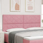 JUNG Vida LED Kopfteil Rosa 200 cm Kunstleder