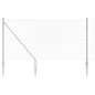 JUNG Vida Zaunpfosten Silber 10 x 1,2 m (40 x 40 mm Maschenweite) Stahl