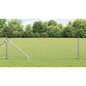JUNG Vida Zaunpfosten Silber 25 x 0,8 m (60 x 60 mm Netz) Stahl