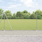 JUNG Vida Zaunpfosten Silber 10 x 1,2 m (40 x 40 mm Maschenweite) Stahl