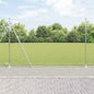 JUNG Vida Zaunpfosten Silber 10 x 1,4 m (60 x 60 mm Netz) Stahl