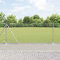 JUNG Vida Zaunpfosten Silber 25 x 0,8 m (40 x 40 mm Maschen) Stahl