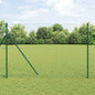 JUNG Vida Zaun mit Pfosten Grün 1,5 x 10 m Stahl und PVC