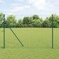 JUNG Vida Zaun mit Pfosten Grün 1,5 x 10 m Stahl
