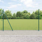 JUNG Vida Zaun mit Pfosten Grün 1,6 x 10 m Stahl