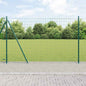 JUNG Vida Zaun mit Pfosten Grün 1,2 x 25 m Stahl und PVC