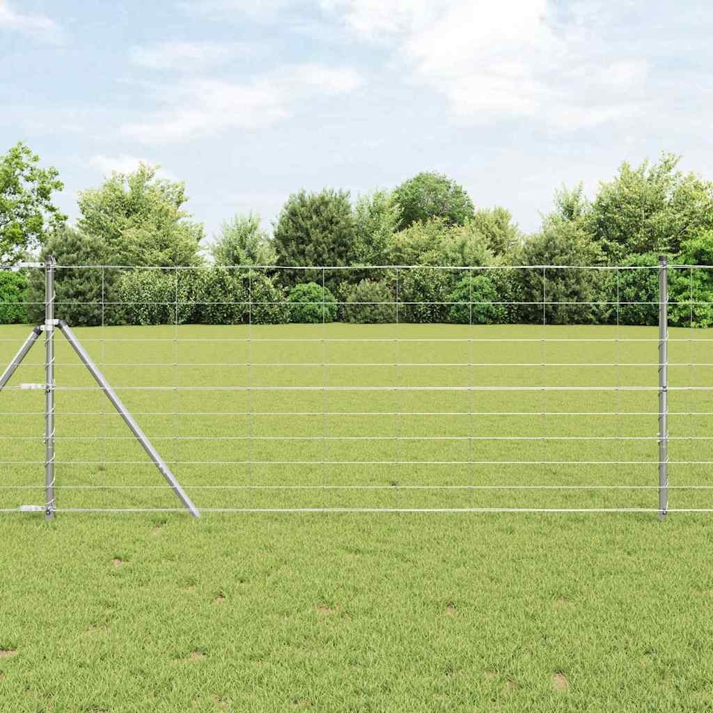 JUNG Vida Zaunpfosten Galvanisiert 25 x 1 m Stahl