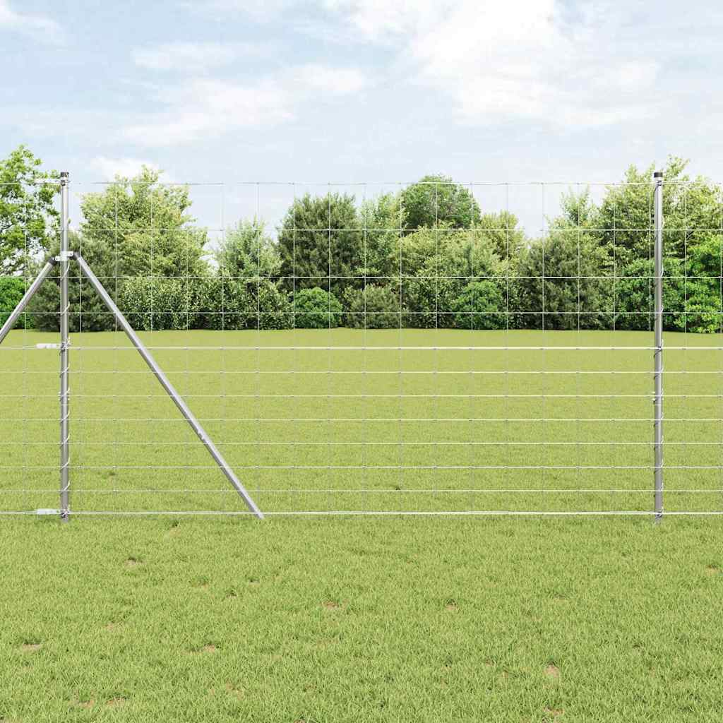 JUNG Vida Zaunpfosten Galvanisiert 50 x 1,4 m Stahl