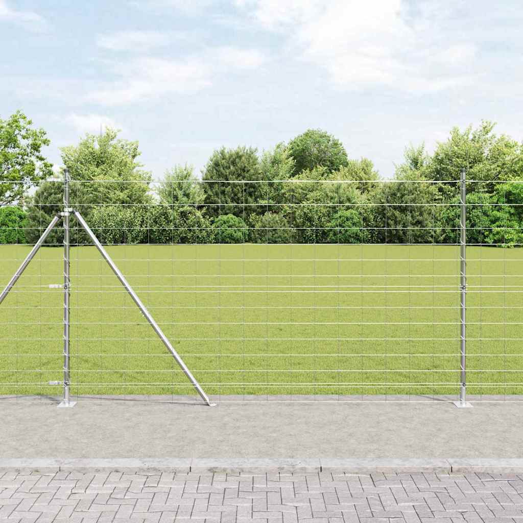 JUNG Vida Zaunpfosten Galvanisiert 25 x 1,4 m Stahl