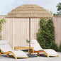 JUNG Vida Strandparasol Natur 255 x 255 x 255 cm Polyester und Stahl