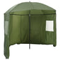 JUNG Vida Angel-Regenschirm Gelb-Armee 220 x 193 cm Oxford-Polyester