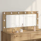 JUNG Vida Waschtischspiegel Rechtwinklig Artisan-Eiche 100 x 45 x 18 cm