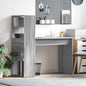 JUNG Vida Schreibtisch Graues Sonoma 113 x 54 x 120 cm Holzwerkstoff