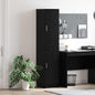 JUNG Vida Highboard Schwarz Eichen-Optik 35 x 39 x 168 cm