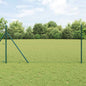 JUNG Vida Zaunpfosten Grau 50 x 1,4 m (25 mm Maschenweite) Stahl und PVC