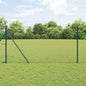JUNG Vida Zaunpfosten Grau 100 x 1,2 m (36 mm Maschen) Stahl und PVC