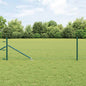 JUNG Vida Zaunpfosten Grün 10 x 0,5 m (36 mm Mesh) Stahl und PVC