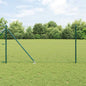 JUNG Vida Zaunpfosten Grün 10 x 1,2 m (50 mm Maschen) Stahl und PVC