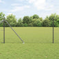 JUNG Vida Zaunpfosten Grau 25 x 1,2 m (36 mm Netz) Stahl