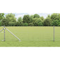 JUNG Vida Zaunpfosten Silber 10 x 0,6 m (25 mm Maschen) Stahl