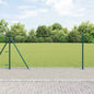 JUNG Vida Zaunpfosten Grün 10 x 0,8 m (50 mm Masche) Stahl und PVC