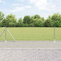 JUNG Vida Zaunpfosten Silber 100 x 0,6 m (25 mm Maschen) Stahl