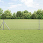 JUNG Vida Zaunpfosten Silber 25 x 0,6 m (12 x 12 mm Maschen) Stahl